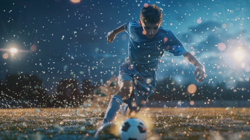 Mesin slot digital dengan animasi berwarna-warni dan simbol kemenangan jackpot